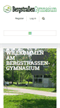 Mobile Screenshot of bergstrassengymnasium.de